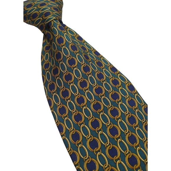 Vintage Fumagallis Tie, Chain Design - Picture 2 of 6